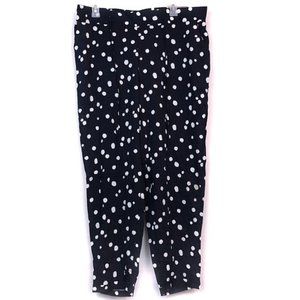 NEW MAURICES Navy Blue Polka Dot Pajama Sleep Pant